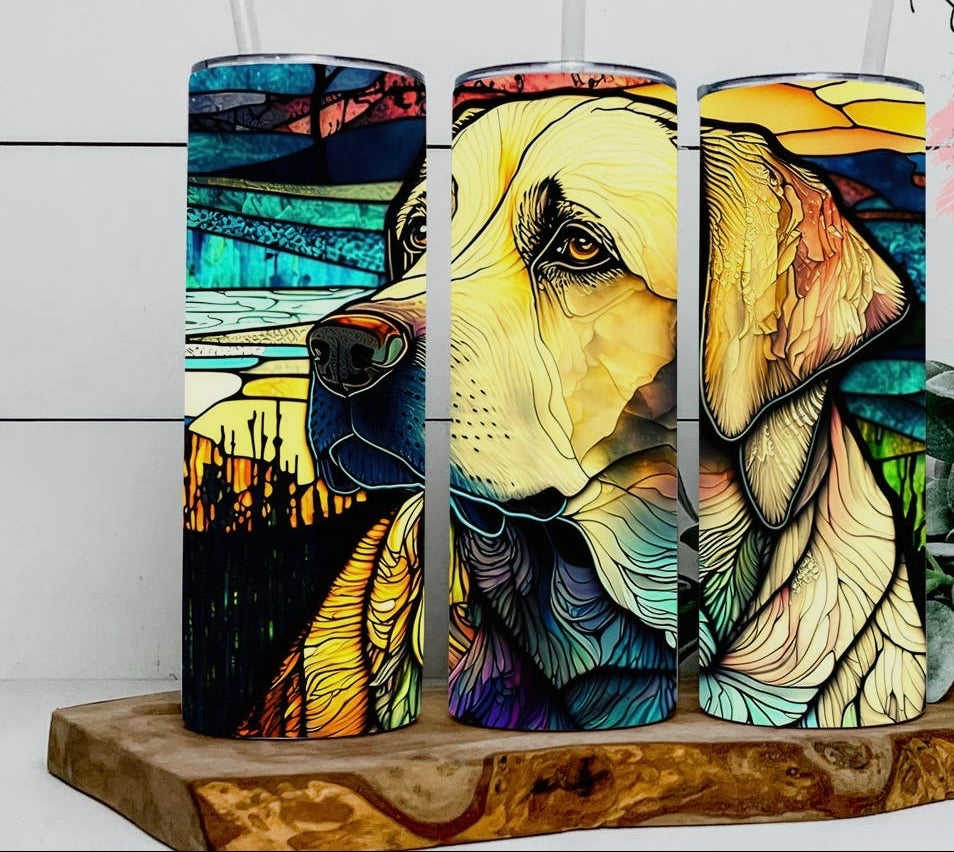 Yellow Lab Tumbler