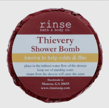 Load image into Gallery viewer, Thievery Shower Bomb by Rinse Bath and Body
