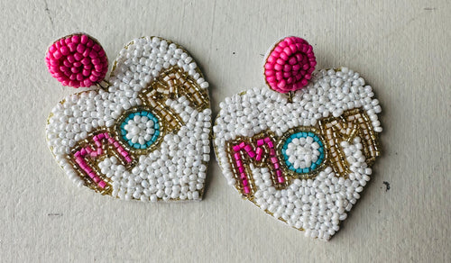 Seedbead Mom Earrings