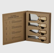 Load image into Gallery viewer, Culinary Cheese Knives Gift Set