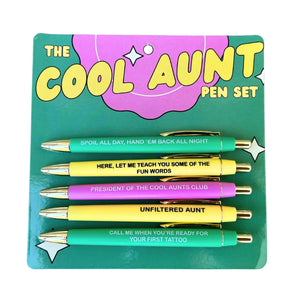 The Cool Aunt Pen Set by Fun Clubl