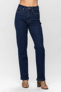 Tummy Control Straight Leg Judy Blue Jeans Style 88575