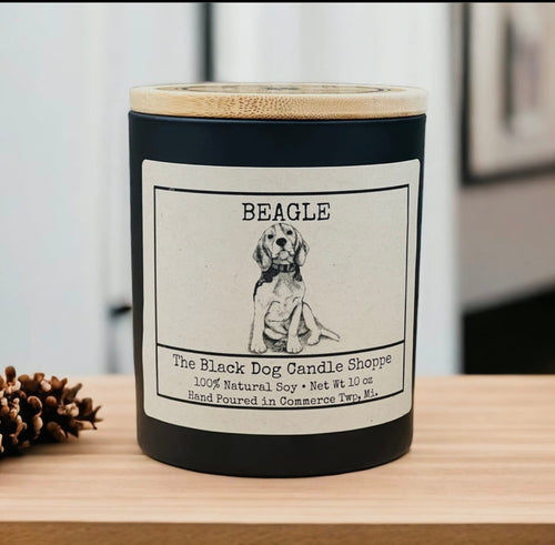 Beagle Candle