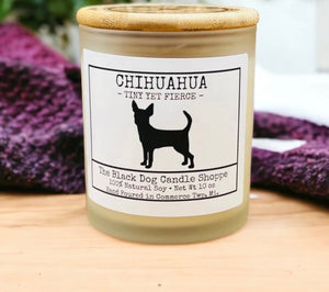 Chihuahua Candle