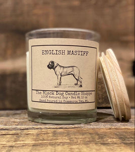 English Mastiff Candle