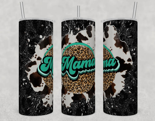 Cowhide Mama Tumbler