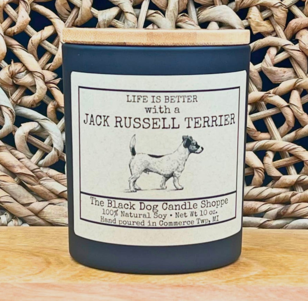 Jack Russell Candle