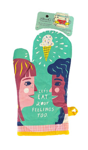 Let’s Eat Your Feelings Too Oven Mitt - Southern Fashionista Boutique 