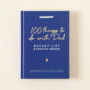100 Things to do with Dad Scratch Book