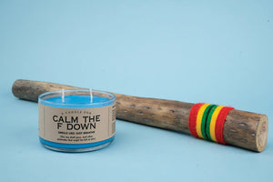 Calm The F Down Candle - Southern Fashionista Boutique 