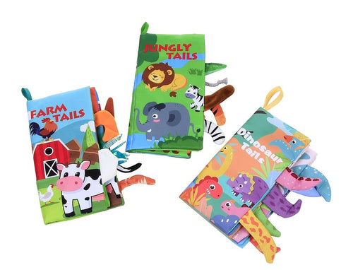 Animal Tails Cloth Books