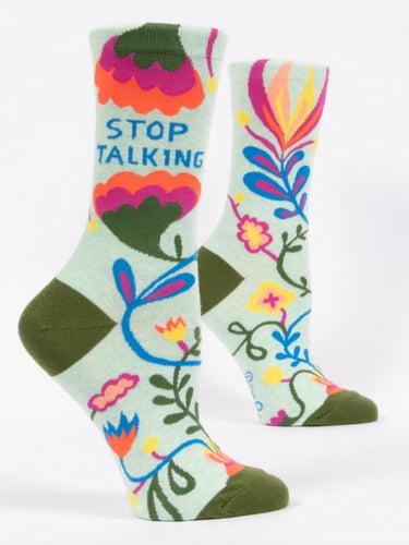 Stop Talking Socks by Blue Q - Southern Fashionista Boutique 