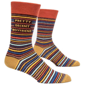 Pretty Decent Boyfriend Men’s Socks - Southern Fashionista Boutique 