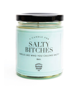 Whiskey River Soap Co Salty Bitches Candle - Southern Fashionista Boutique 
