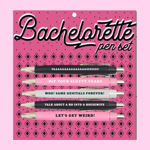 Bachelorette Pen Set - Southern Fashionista Boutique 