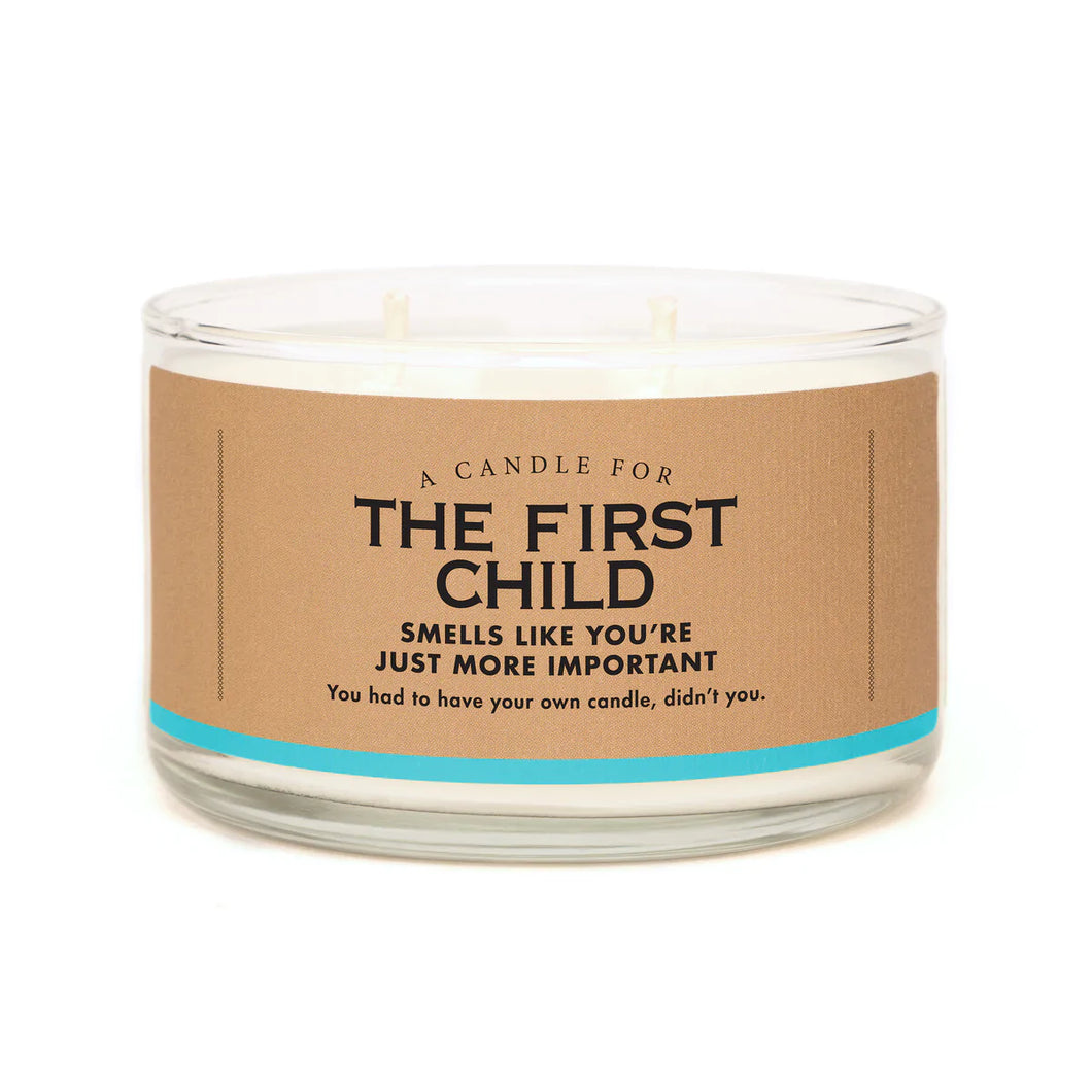 The First Child Candle - Southern Fashionista Boutique 