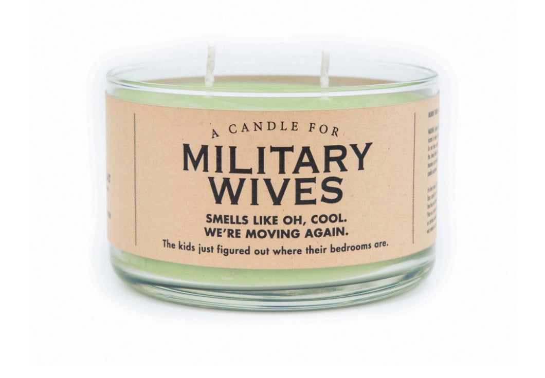 Military Wives Candle - Southern Fashionista Boutique 