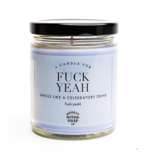 Whiskey River Soap Co. F*** Yeah Candle - Southern Fashionista Boutique 