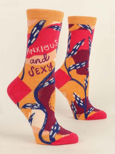 Anxious And Sexy Socks by Blue Q - Southern Fashionista Boutique 