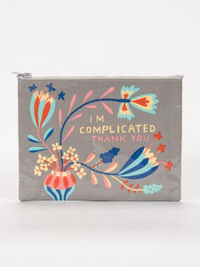 I’m Complicated. Thank You Zipper Pouch - Southern Fashionista Boutique 